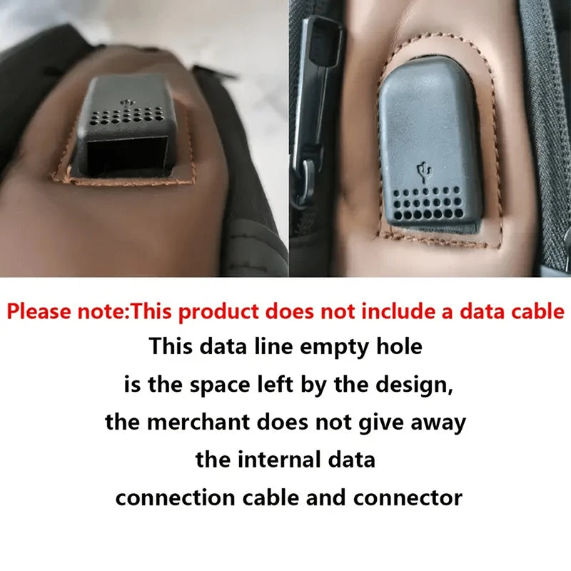 Men's Luminous Printed Chest Bag with Password Lock Design, Suitable for Commuting, Business, Daily Life, Cycling, Etc
